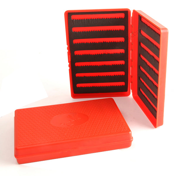 Fliegenbox small -orange-