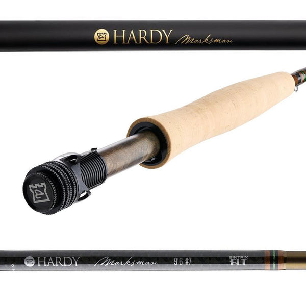 Hardy Marksman Fliegenruten 9' #6 - 78g