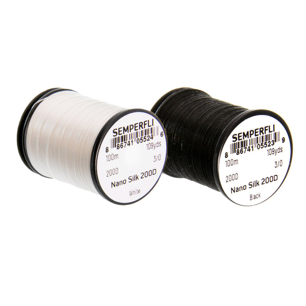 Semperfli Nano Silk -200 Denier- 100mSpule