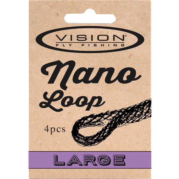 Vision Nano Loops large - 16,0 kg- 4 Stück pro Packung incl. Silikonschlauch