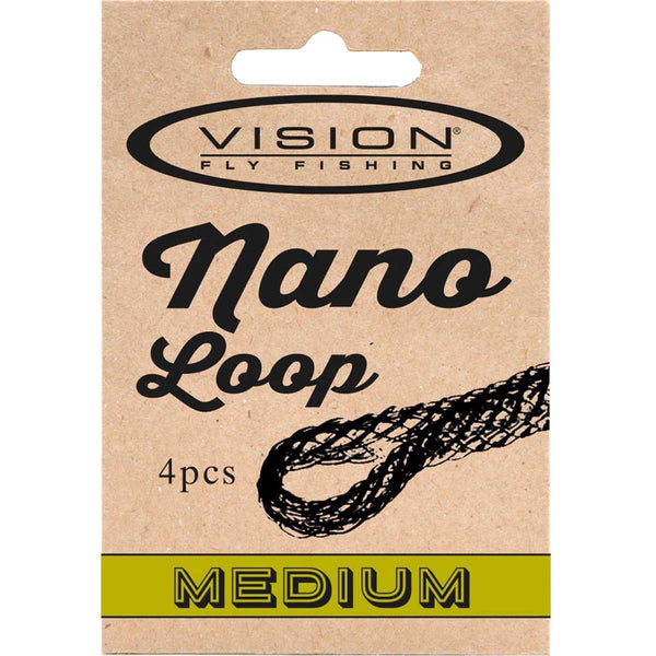 Vision Nano Loops medium -11,3 kg- 4 Stück pro Packung incl. Silikonschlauch