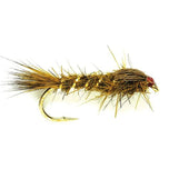 GR Hare´s Ear Olive - beschwerte Nymphe