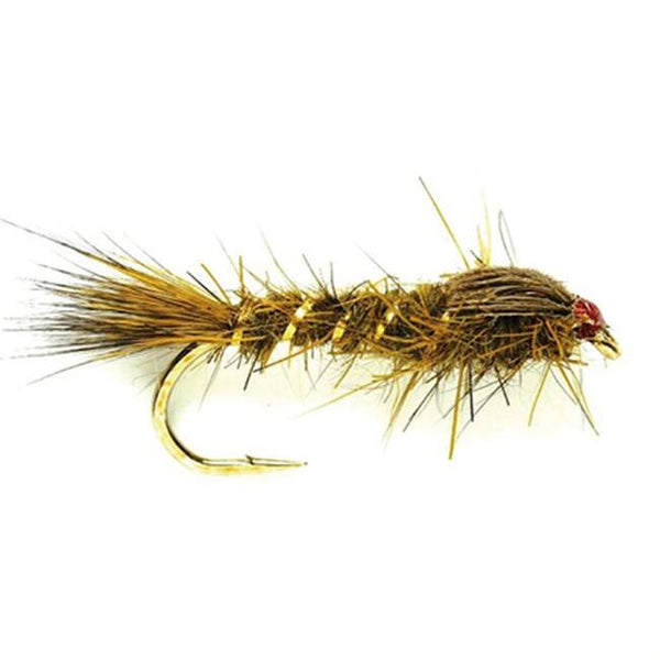 GR Hare´s Ear Olive - beschwerte Nymphe