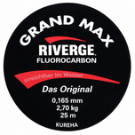 Riverge Grand Max Fluorocarbon Vorfachmaterial 25m Spule