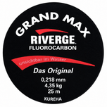 Riverge Grand Max Fluorocarbon Vorfachmaterial 25m Spule