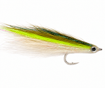 Daz´s Sandeel Fliege green & white #2/0