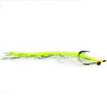 Mega Clouser chartreuse/white
