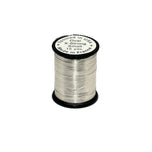 Lagartun French Tinsel - Oval Metallic Silber Extra Stark