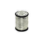 Lagartun French Tinsel - Oval Metallic Silber Extra Stark