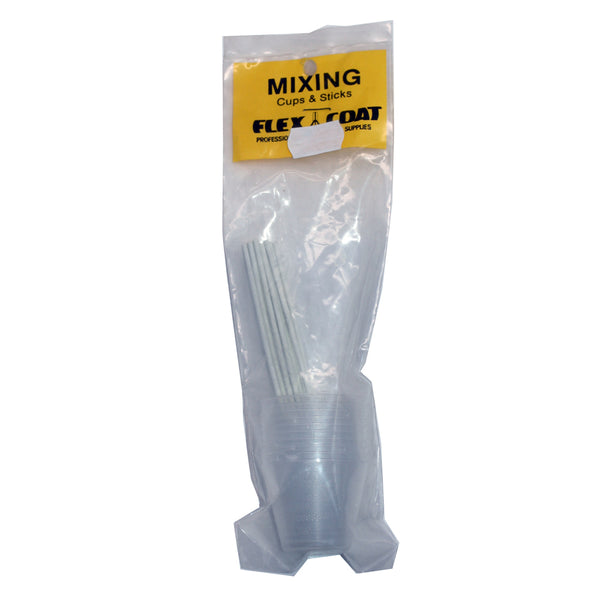 Flex Coat Mixing Cups & Sticks
