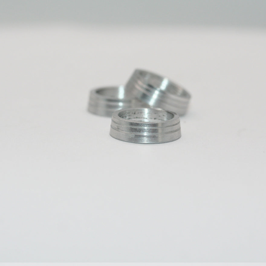 Korkabschlussringe -Aluminium-