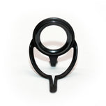 Pacific Bay Leitringe -schwarz-  Durchmesser: 10,9mm