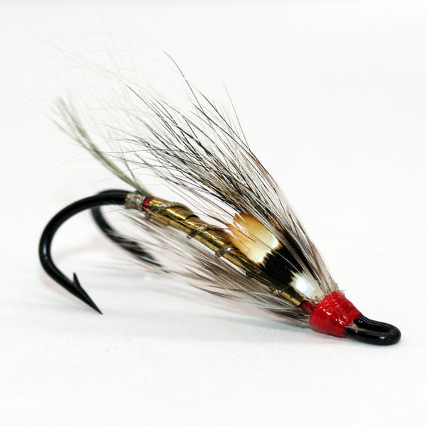 Silver Stoat Lachsfliege -Doppel- #4
