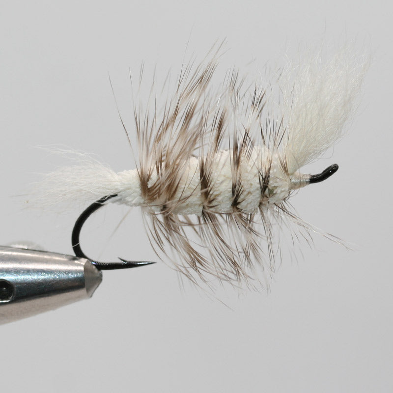 Bomber Lachstrockenfliege weiss