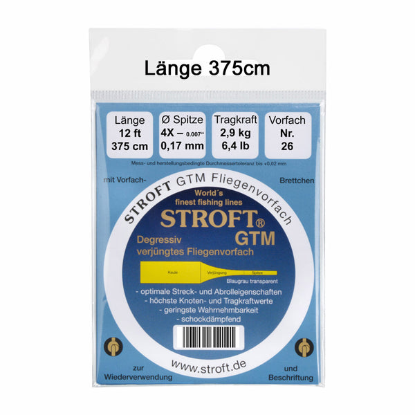 Stroft GTM Vorfach 375cm/12ft.