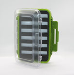 Fliegenbox Large -doppelseitig- grün