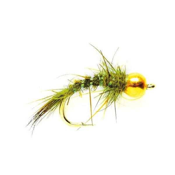 Hare´s Ear olive Goldkopf Nymphe
