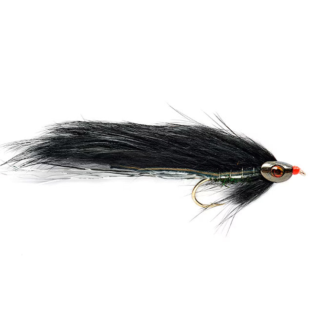 Black Zonker Scullhead -Streamer- #6