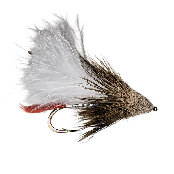 White Marabou Muddler #4