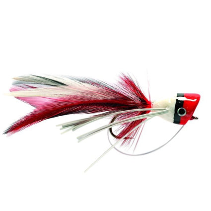 Red/White Popper Gr.:6 - Hechtfliege