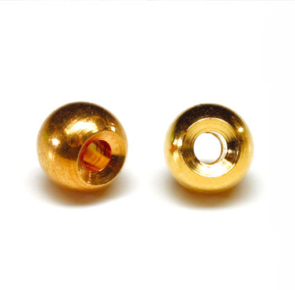 Messingperlen - Gold - klein 3 mm
