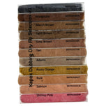 Semperfli Kapok Dubbing Selection 1 mit 11 Erd- und Brauntönen