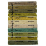 Semperfli Kapok Dubbing Selection 2 mit 11 Oliv- und Grüntönen
