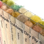 Semperfli Kapok Dubbing Dispenser – 11 oder 22 Farben