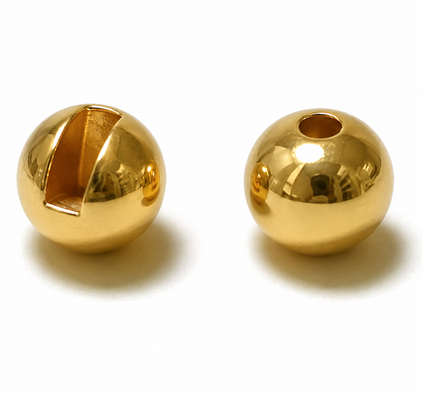 Tungsten Perlen gold