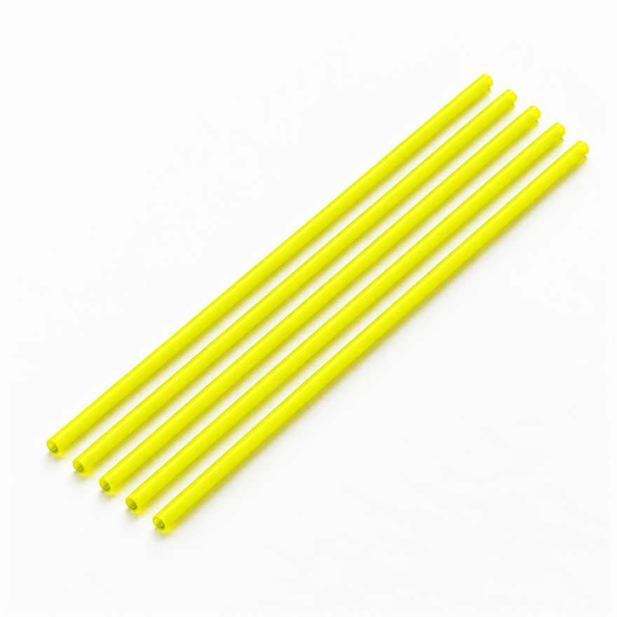 Tubenschläuche Micro Limegelb – 1,8 mm