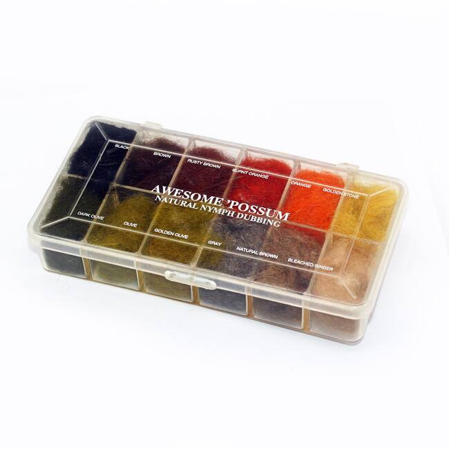 Eichhörnchen Dubbing Dispenser - 12 Farben