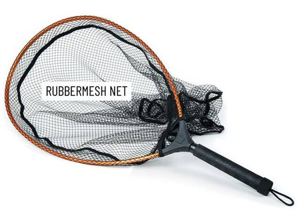 GuideLine Multi Grip Kescher mit Gumminetz Größe L