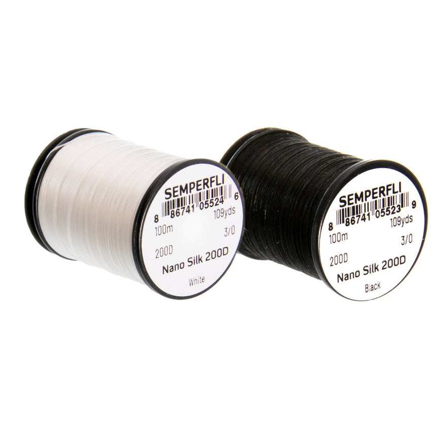 Semperfli Nano Silk -200 Denier- 100mSpule