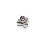 Sunken Barbell Eyes -silber-