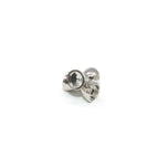 Sunken Barbell Eyes -silber-