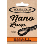 Vision Nano Loops small   - 6,8 kg - 4 Stück pro Packung incl. Silikonschlauch