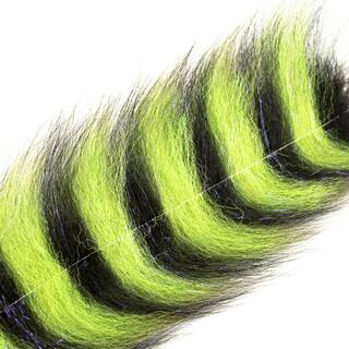 EP Grizzly UV Streamer Brush  schwarz/chartreuse