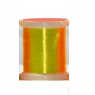 Floss einfdig - fluoreszierend 20yd rot