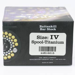 Orvis E-Spule Battenkill Bar Stock Modell IV -titan-