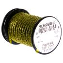 Semperfli Flat Braid bright gold