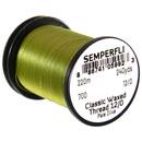 Semperfli Classic waxed thread 12/0 pale olive