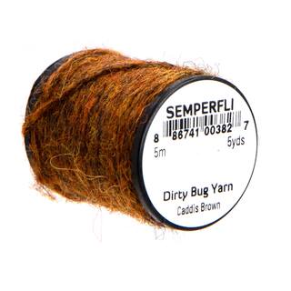 Semperfli Dirty Bug Yarn caddis  braun