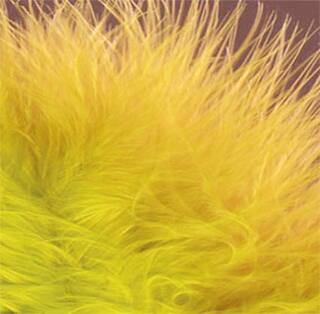 Marabou Strung goldolive