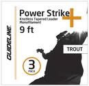 GuideLine Power Strike 3-er Pack Trout 9 -4x