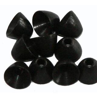 Messing Cone Heads 7 mm schwarz