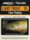 Airflo Polyleader -LIGHT TROUT 3,6kg-  5ft. - 1,5m Slow...