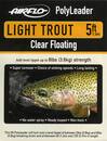 Airflo Polyleader -LIGHT TROUT 3,6kg-  5ft. - 1,5m Super...