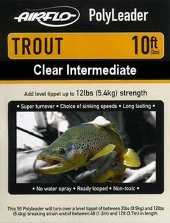 Airflo Polyleader - TROUT 5,4 kg - 10ft. - 3 m Intermediate