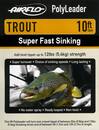 Airflo Polyleader - TROUT 5,4 kg - 10ft. - 3 m Super Fast...