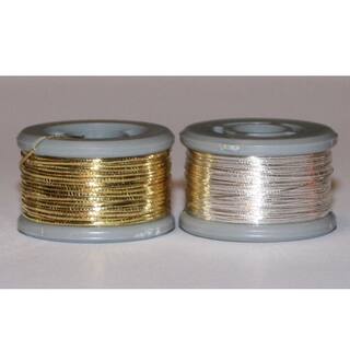 Tinsel Oval mittel gold